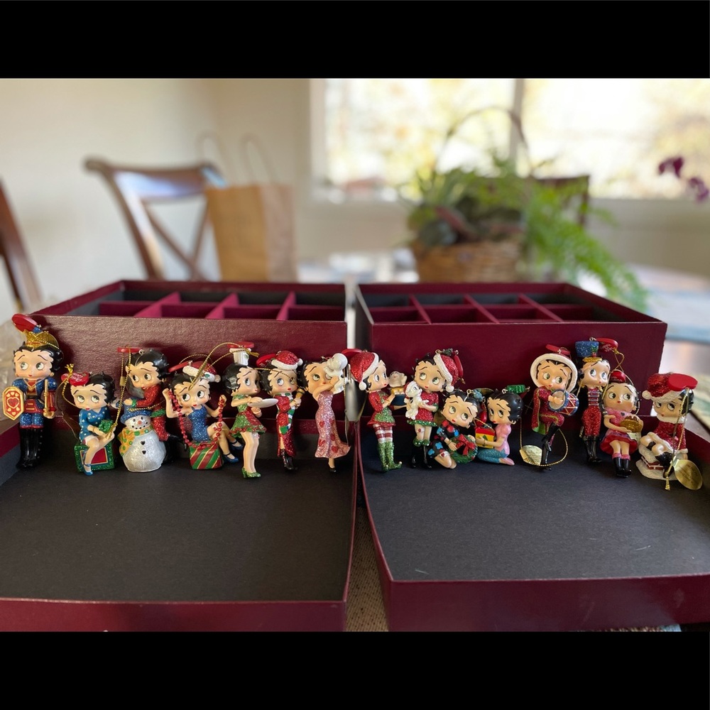 Danbury mint Betty boop ornaments